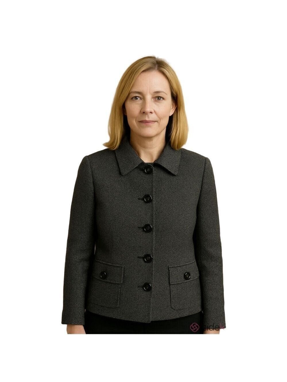 Tahari ASL Wool Blazer Jacket Sz 10